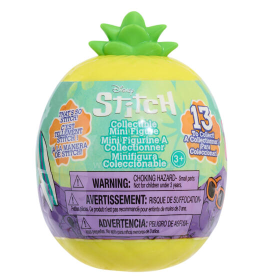 STITCH kolekcionējamās figūriņas, necaurredzams maisiņš, 5 cm