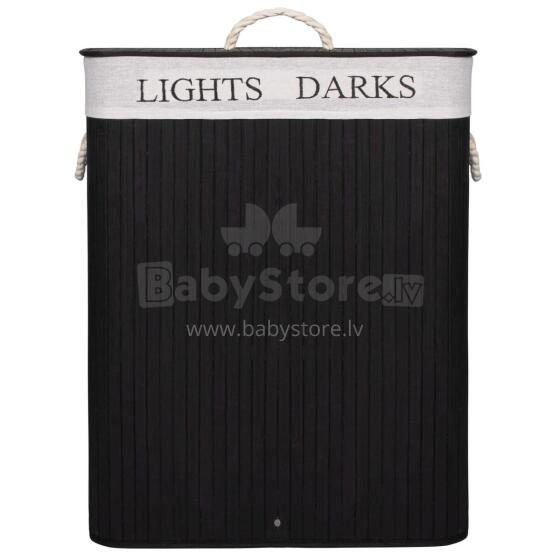 Bambusest pesukorv Springos HA0071 100l