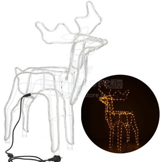 LED-põhjapõder Springos CL1218, 90 cm, aiakaunistus, soe valge valgus