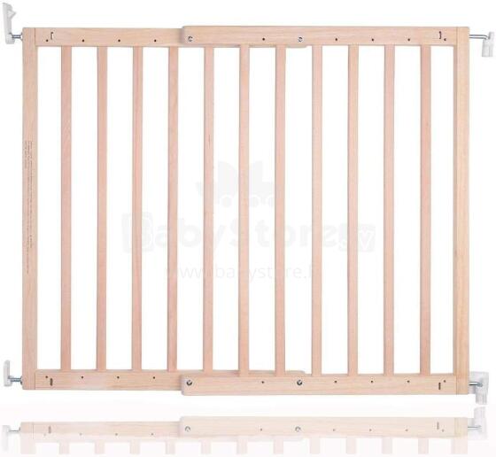 Bebe Basic Art.223410/SG005 Puidust turvavärav, reguleeritav 72-122 cm