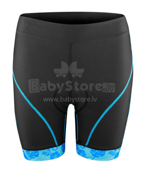 Velo šorti Force Rose Black/Blue L