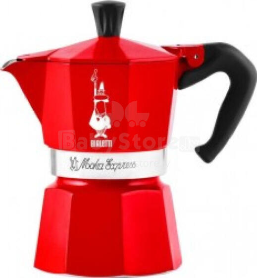 Bialetti Moka Express Nutcracker 3tz красный