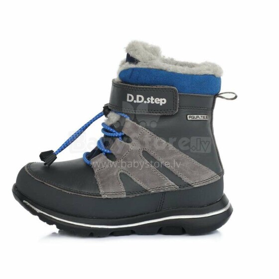 D.D.Step (DDStep)Art.F705483CM Зимние ботиночки из натуральной кожи(24-29)