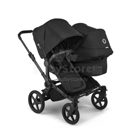 Bugaboo Donkey 6 Double  Art.227108 Heritage Black  Beebi universaalne jalutuskäru trafo