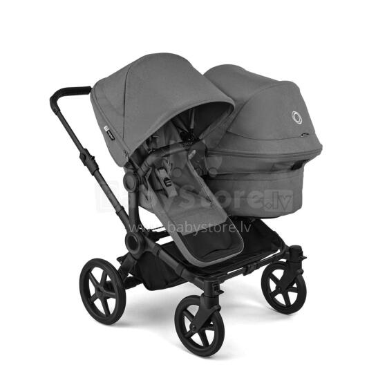 Bugaboo Donkey 6 Double Art.22711 Moon Grey Beebi universaalne jalutuskäru trafo