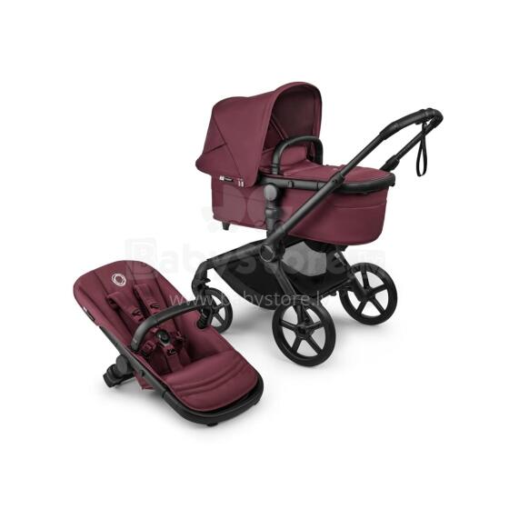 Bugaboo Fox 5 2 in 1 Art.227126 Dark Cherry Beebi universaalne jalutuskäru trafo