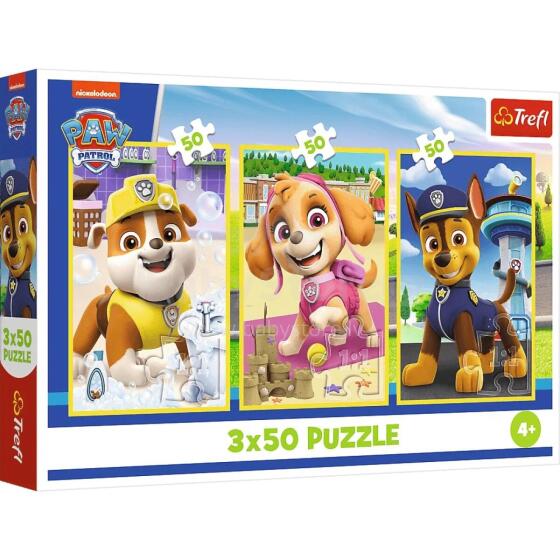 Toi Toys Puzle Paw Patrol Art.T-0884 Käpapatrulli pusle 2x50 tk.