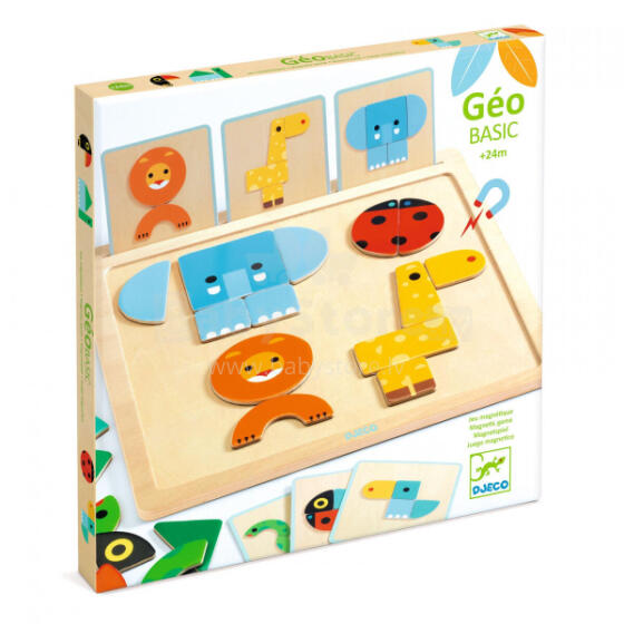 Puidust magnetid - Baasmänguasjad - GeoBasic