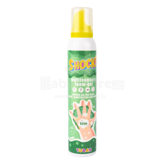 Shock! – Multisensory foam-gel - 200 ml - Apple