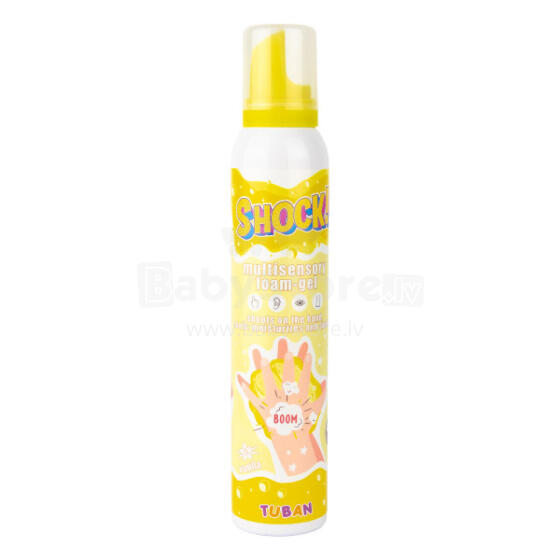 Shock! - Multisensoriline vaht-geel - 200 ml - Vanill