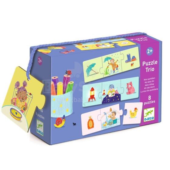 Puzzle Trio - My daily life (24 pcs)