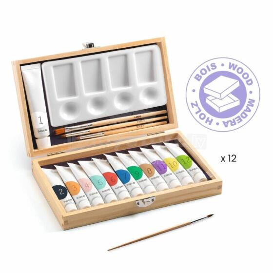 12 guaššvärvi – Kunstniku karp