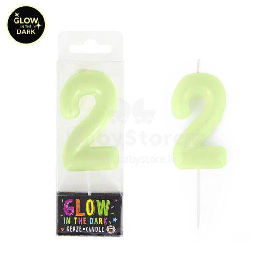 Birthday Fun - number candle GITD 2