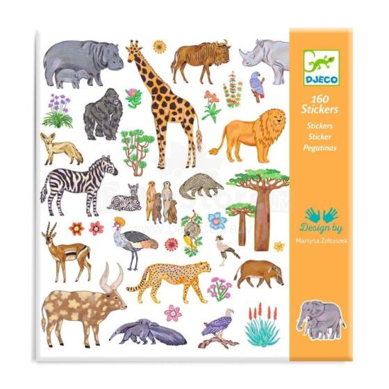 160 stickers - Kenya