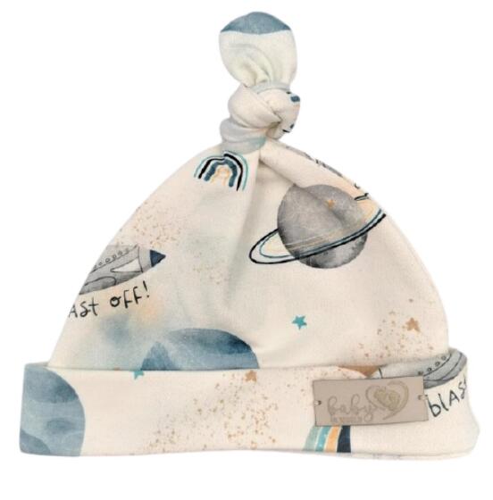 BABY 01087 Vidzĩ ƒe kposɔ Smurfette Cosmos ecru 3-6m * .
