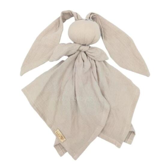 BABY 01146 Kpla asi kɔ nam Bunny Sand Muslin Diaper