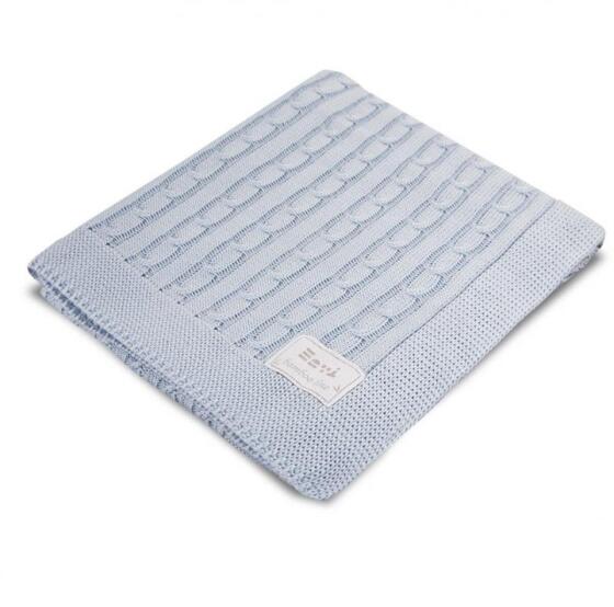 EWA 927927 Bambu blanket kekeli blɔ braid + aɖaka
