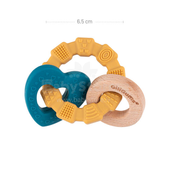 GILIGUMS GG 19013 Teether ƒe asigɛ dzi silicone ati