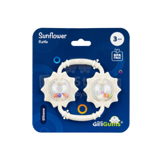 GILIGUMS GG 30058 Ɣe ƒe keklẽwo Rattle beige