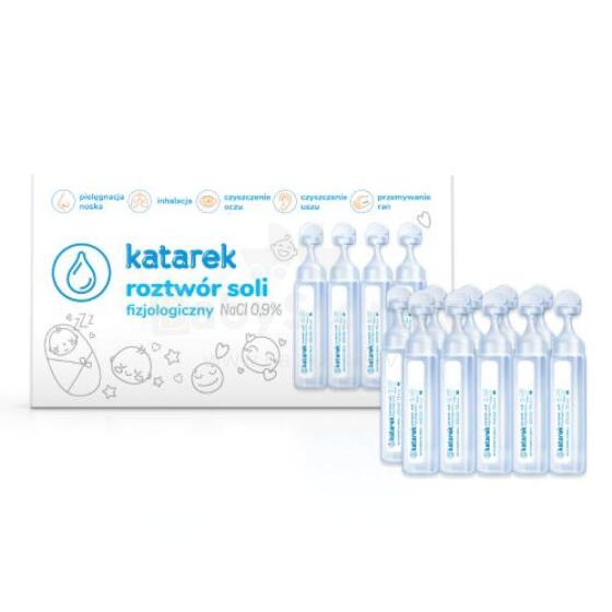 KATAREK Dzetsi ƒe ʋeʋẽ 10x5ml NaCI 0.9% .
