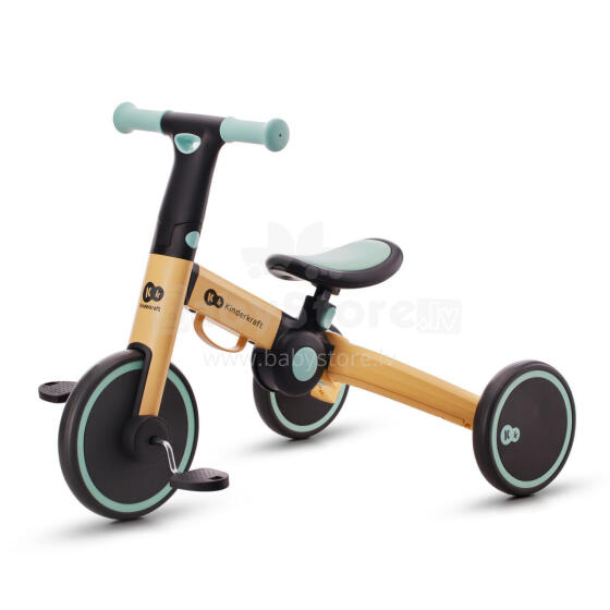 KINDERKRAFT Keke etɔ̃ 4TRIKE ɣe ƒe keklẽ blɔ 3in1
