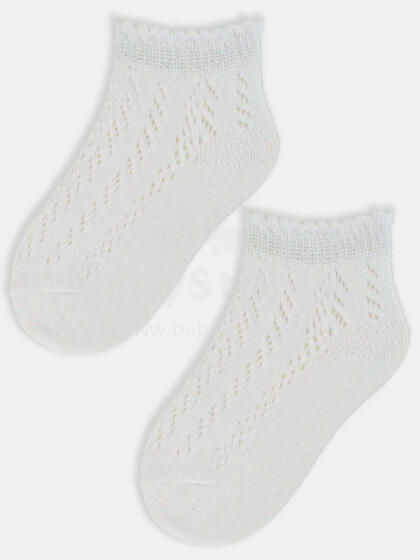 NOVITI SB063-G-01 Cotton socks white 23/26