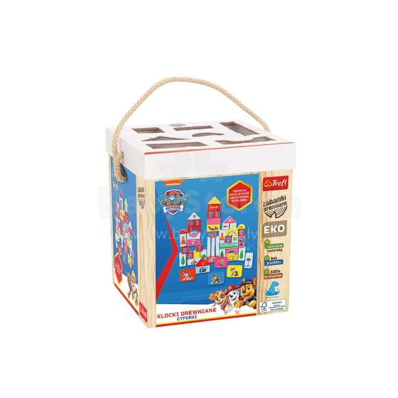 TREFL 61571 Paw Patrol Ati Blocks Xexlẽdzesiwo