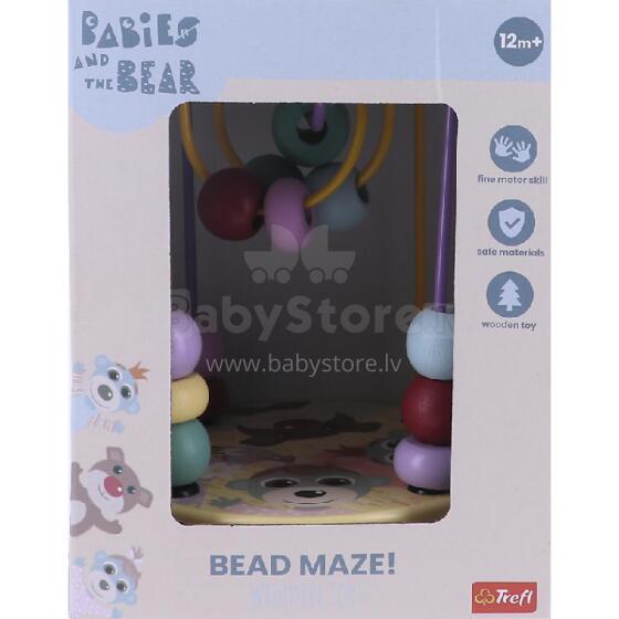 TREFL 61822 Ati fefenu Bead maze xɔlɔ̃wo