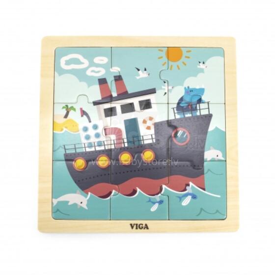 Viga 44630 Ati ƒe puzzle Meli 9 pcs.