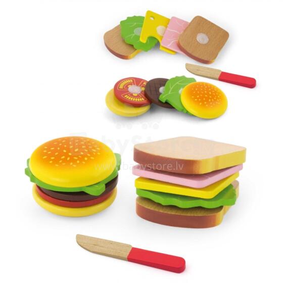 Viga 50810 Hamburger kple Sandwich Lãɖeɖe ƒe Ðoɖo