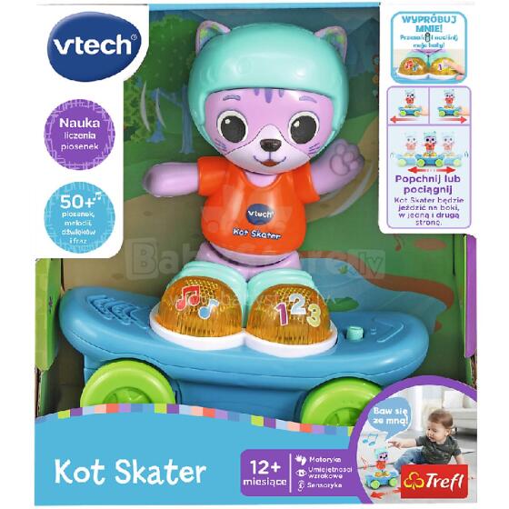 VTECH 61906 Скейтер Кот