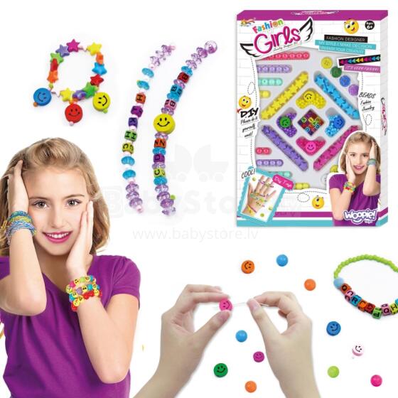 WOOPIE 40024 Beads Atsyɔ̃ɖonuwo Wɔwɔ ƒe Dɔwɔnu