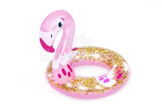 BESTWAY 36306 Flamingo glitter tsiƒuƒu ƒe asigɛ 61x61