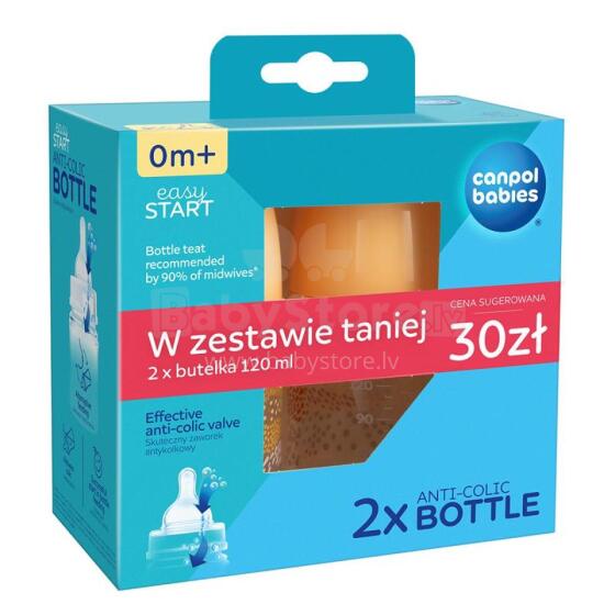 CANPOL 0440 Aŋetu 120 ml duopack
