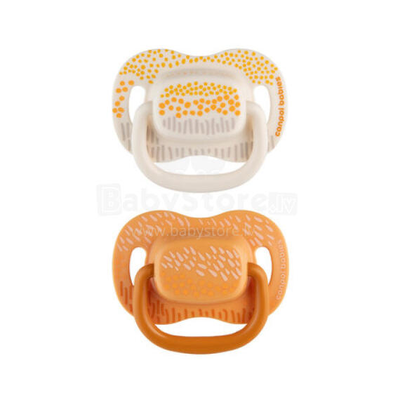 CANPOL 34/931 Fafa silicone symmetrical pacifier 6-18 m TOWO 2 pcs ɣi