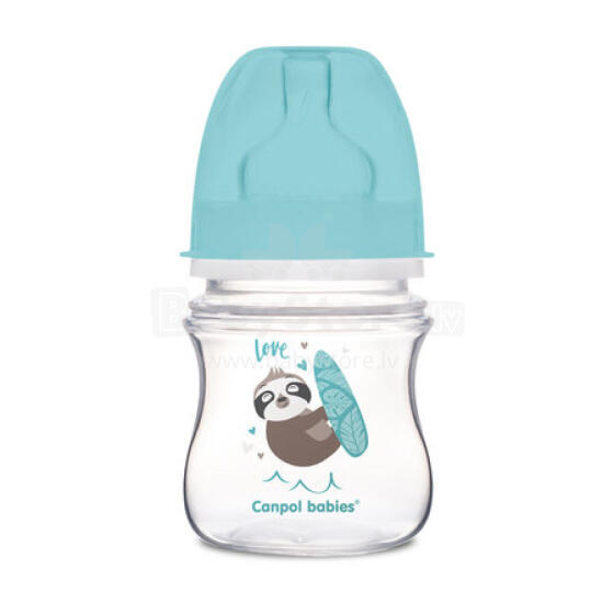 CANPOL 35/220 EasyStart Exotic 120ml anti-colic kɔ gbadza ƒe aŋetu blɔ