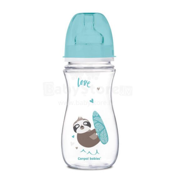 CANPOL 35/222 EasyStart Exotic keke anti-colic aŋetu 300ml blɔ