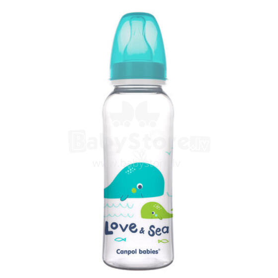 CANPOL 59/400 Aŋetu kpui 250ml PP LƆLƆ̃&amp;SEA turquoise