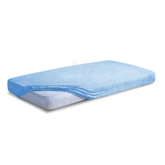 MATEX Waterproof fitted sheet FROTTE 60x120 [TB0023_24] blue