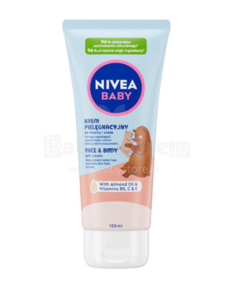 NIVEA BABY 80533 Mo kple ŋutilã dzi kpɔkpɔ ƒe atike 100 ml