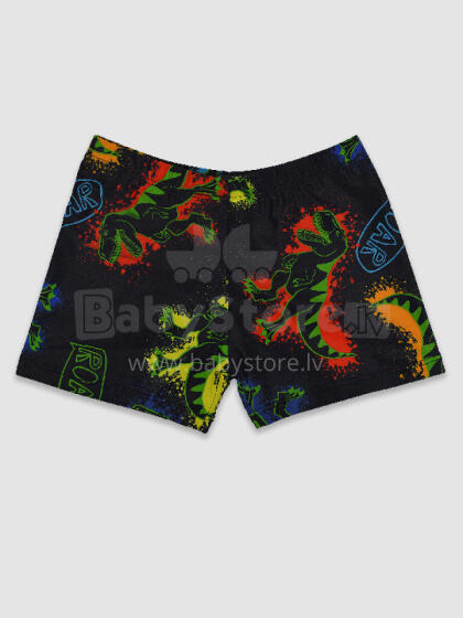 NOVITI KC007-B-01 Navy blue swimming trunks with dinosaur 116-122 cm
