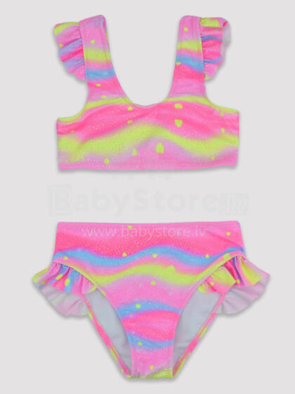 NOVITI KD010-G-01 Two-piece glitter swimsuit 92-98 cm