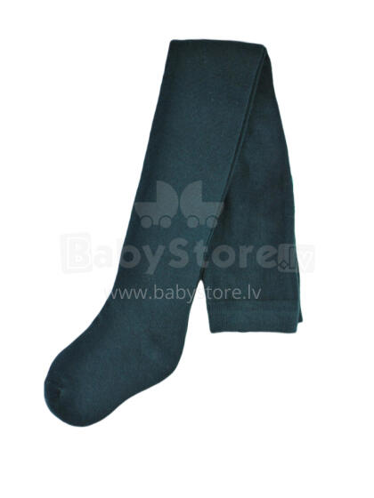 NOVITI RB001-G-04 Cotton tights smooth bottle green 128/134