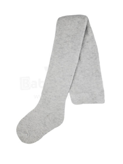 NOVITI RB001-G-06 Cotton tights smooth light gray melange 104/110