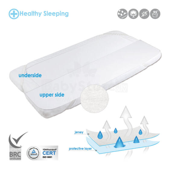 MATEX Dzadzɛnyenye ƒe agbalẽvi SAFE JERSEY 60x120 [TB0245_01].