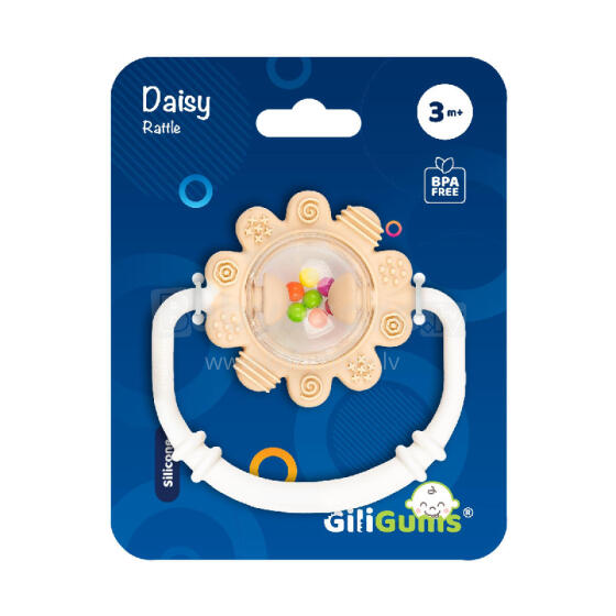 GILIGUMS GG 30060 Rattle Daisy ƒe ʋeʋẽ lilili
