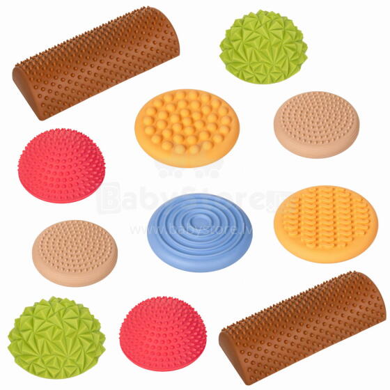 TULLO 604 Sidzenuwo ƒe mɔ 11 pcs pastel