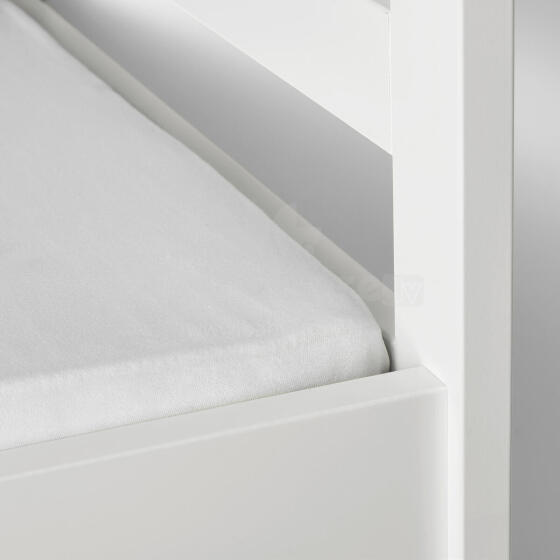 La Bebe™ I-Soft Sheet Art.501.139.38 White  liibuv lina 120x60 cm