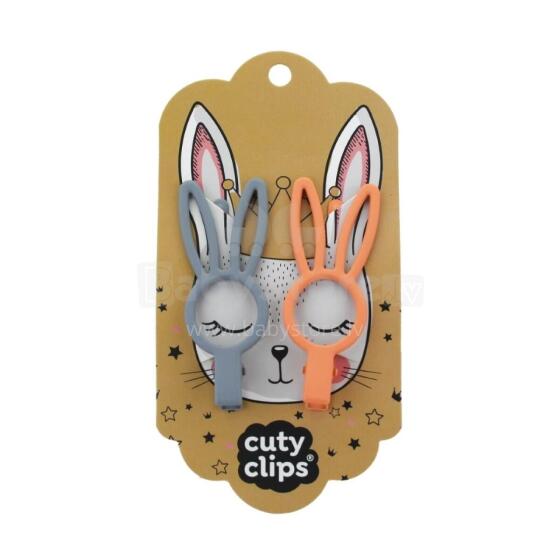 Cuty Clips Bunny  Art.CL0011 Originaal juukseklamber 2 tk.