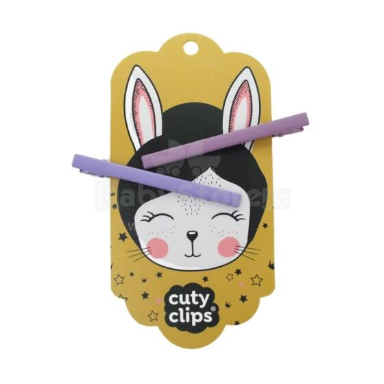 Cuty Clips Bunny  Art.CL0019 Originaal juukseklamber 2 tk.